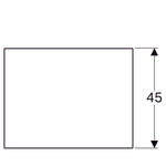 Estante de cristal Geberit Xeno²: 58x0.8x45cm,